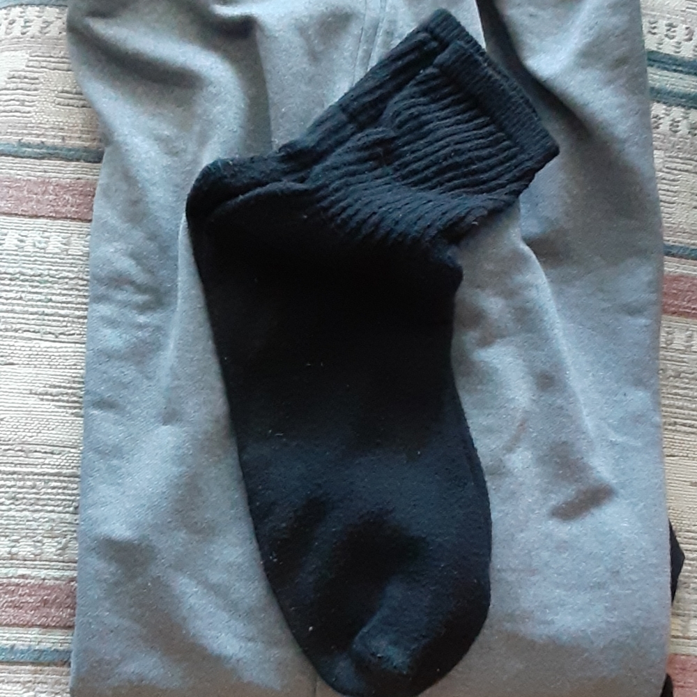 - Black Cotton Socks